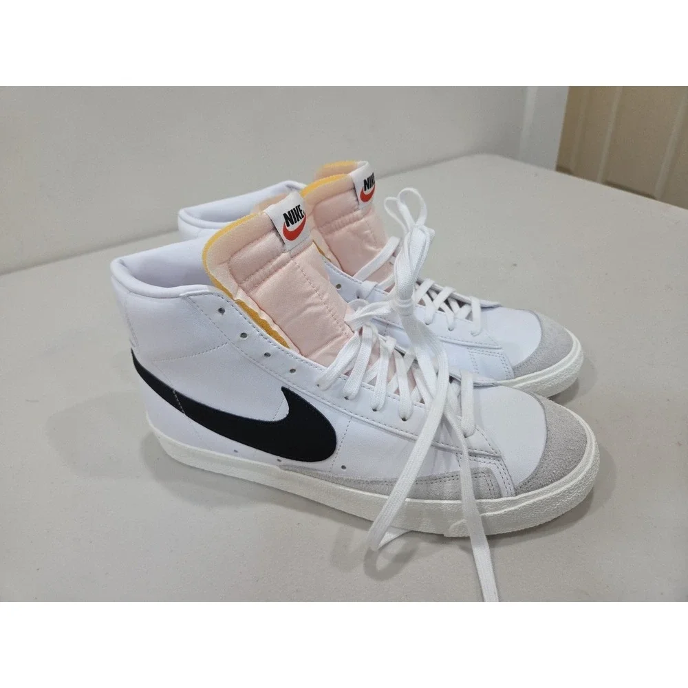 Nike Blazer Mid '77 Vintage VNTG White Black Sail BQ6806-100 Men's Retro Sz13